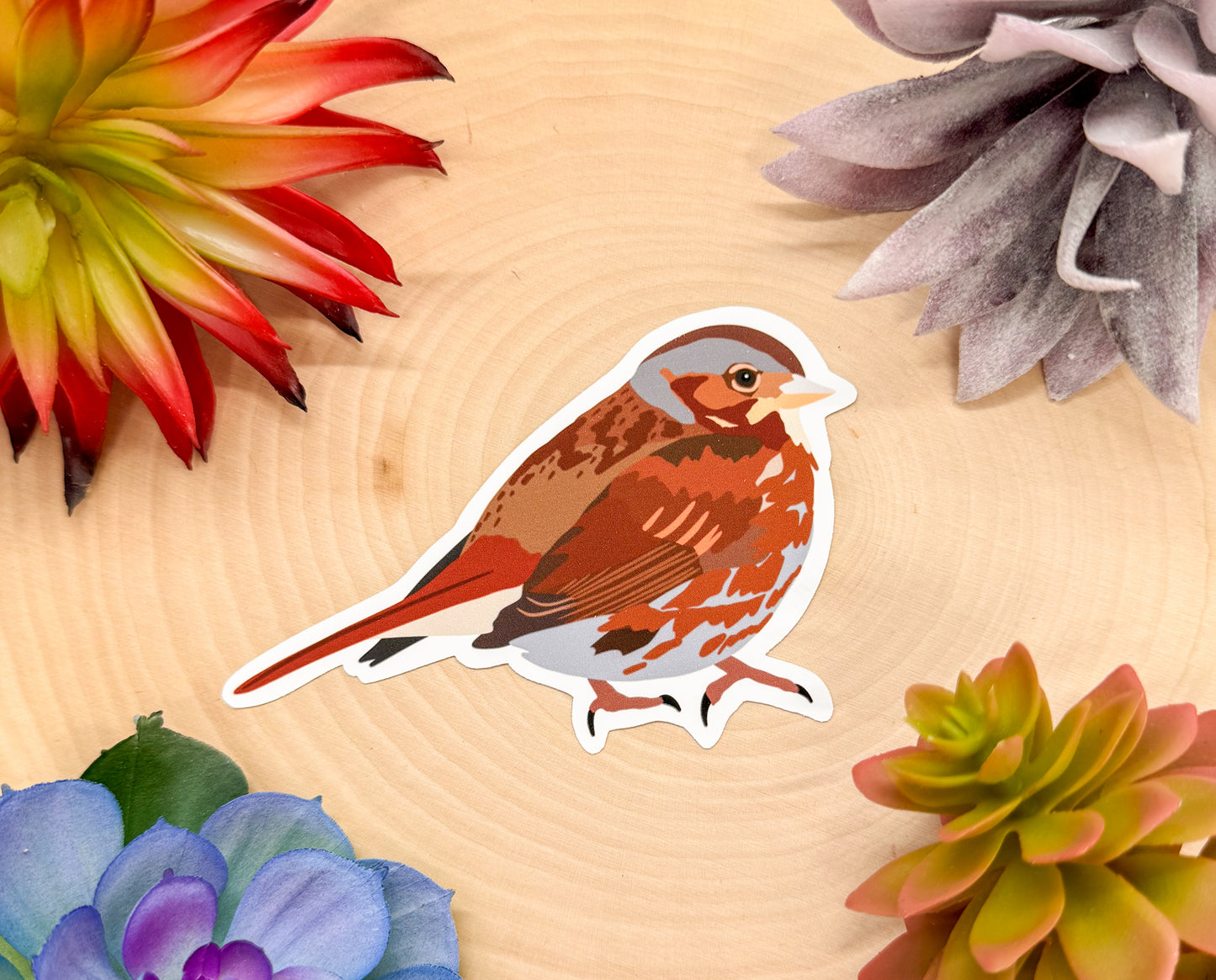 Fox Sparrow Sticker