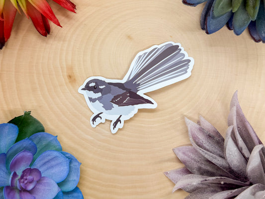 Gray Fantail Sticker