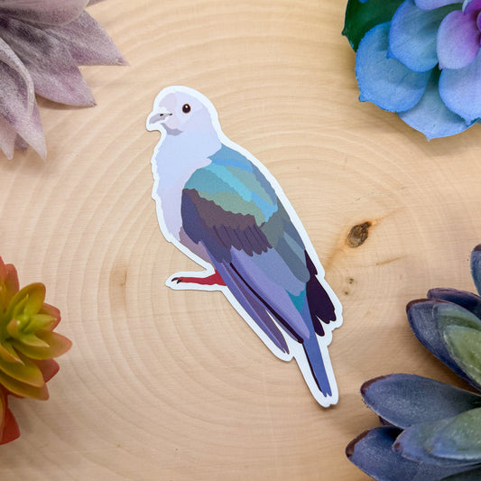 Green Imperial Pigeon Sticker
