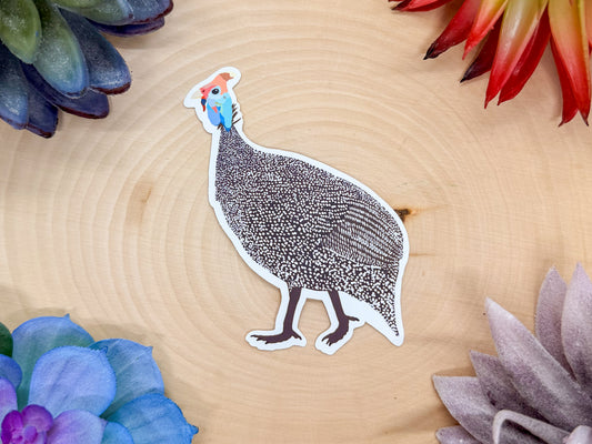 Guinea Fowl Sticker