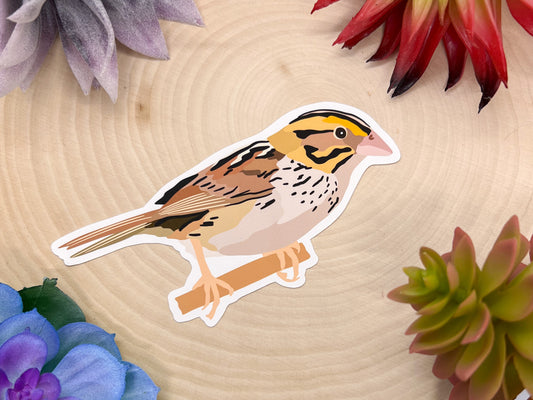 Henslows Sparrow Sticker
