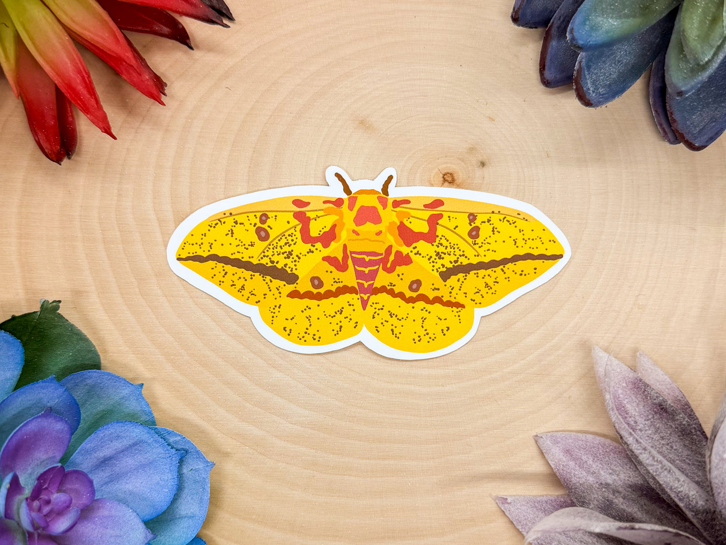 Imperial Moth Sticker