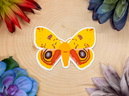 Io Moth Sticker