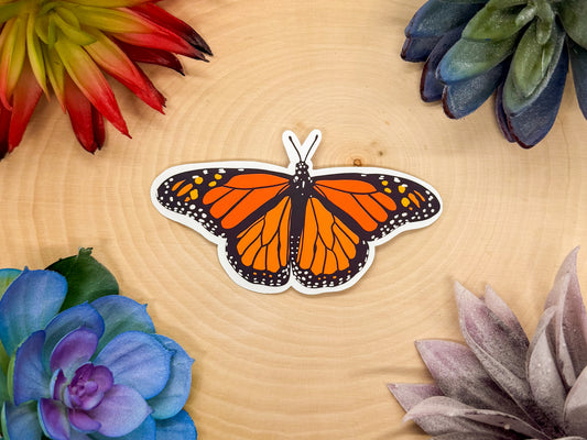 Monarch Butterfly Sticker