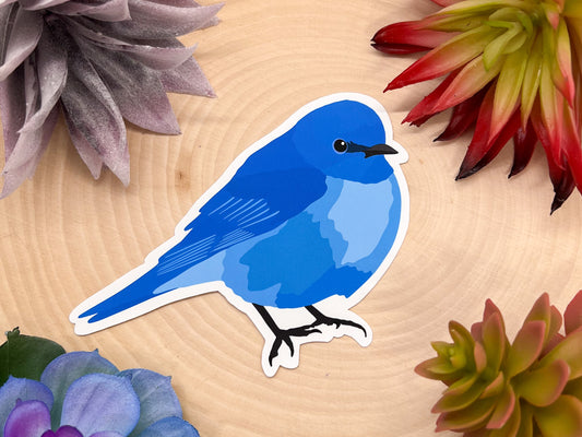 Mountain Bluebird Sticker
