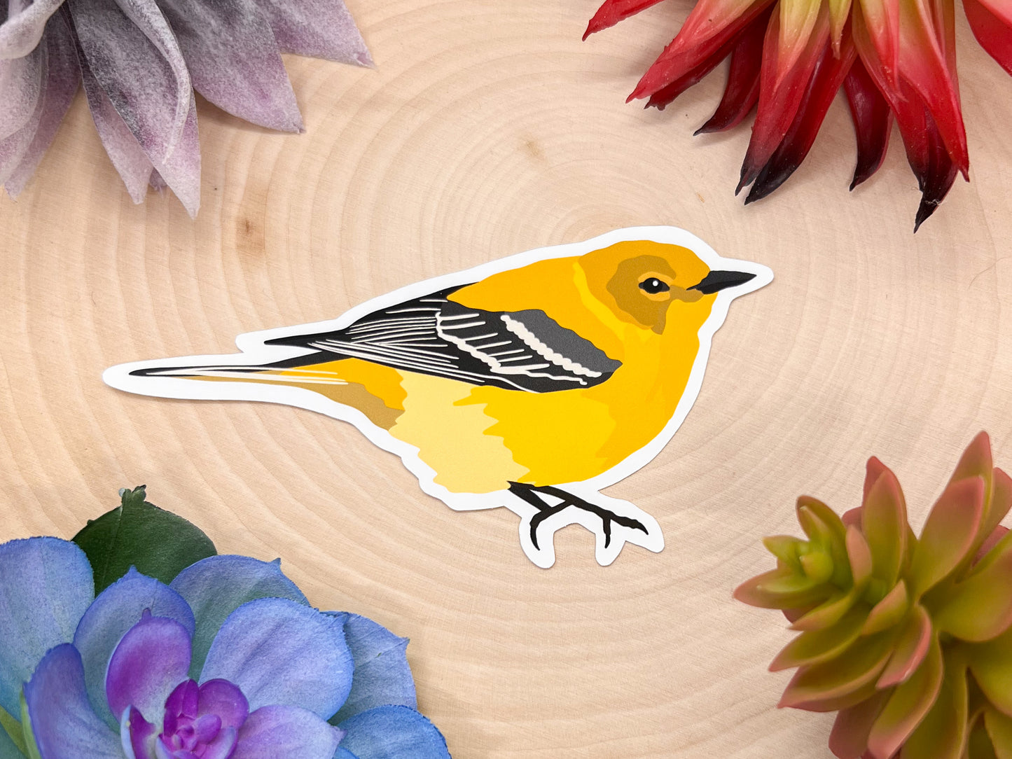 Pine Warbler Sticker