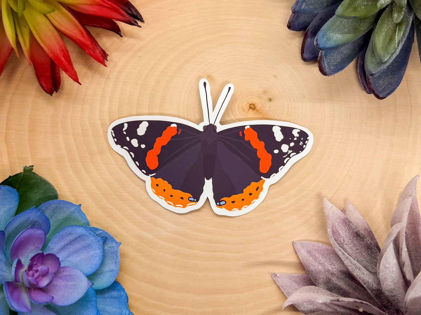 Red Admiral Sticker