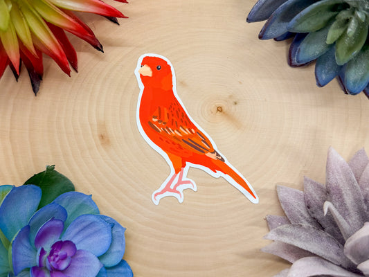 Red Canary Sticker