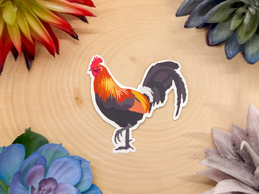 Red Junglefowl Sticker