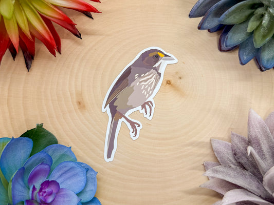 Seaside Sparrow Sticker