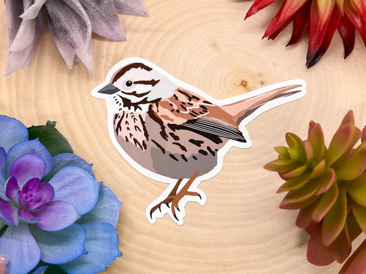 Song Sparrow Sticker