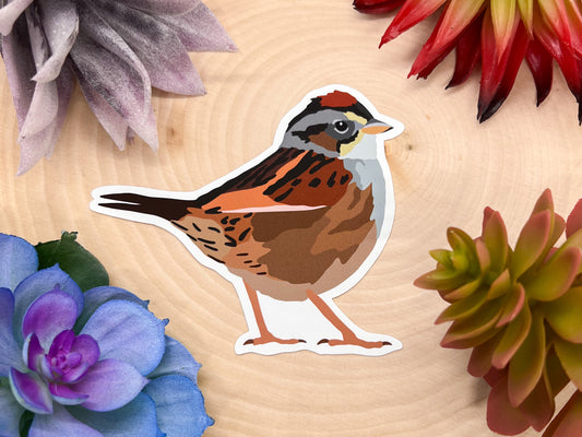 Swamp Sparrow Sticker