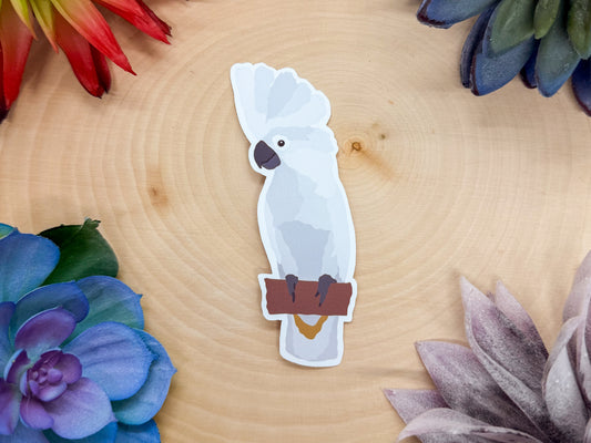 Umbrella Cockatoo Sticker