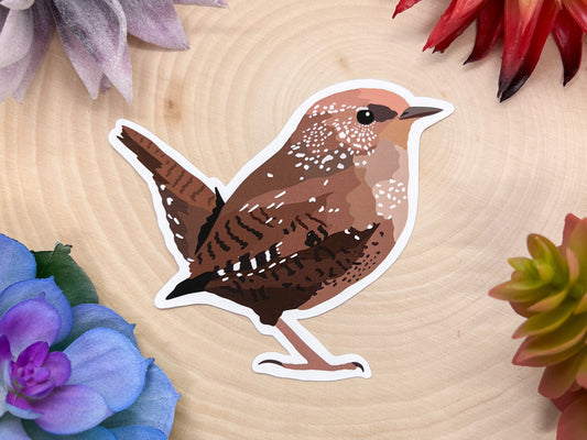 Winter Wren Sticker