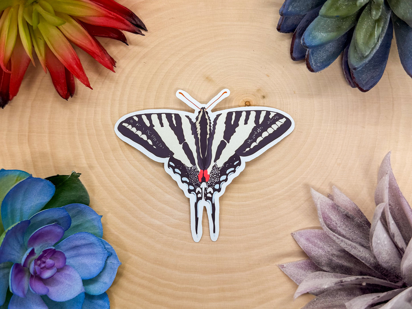 Zebra Swallowtail Sticker