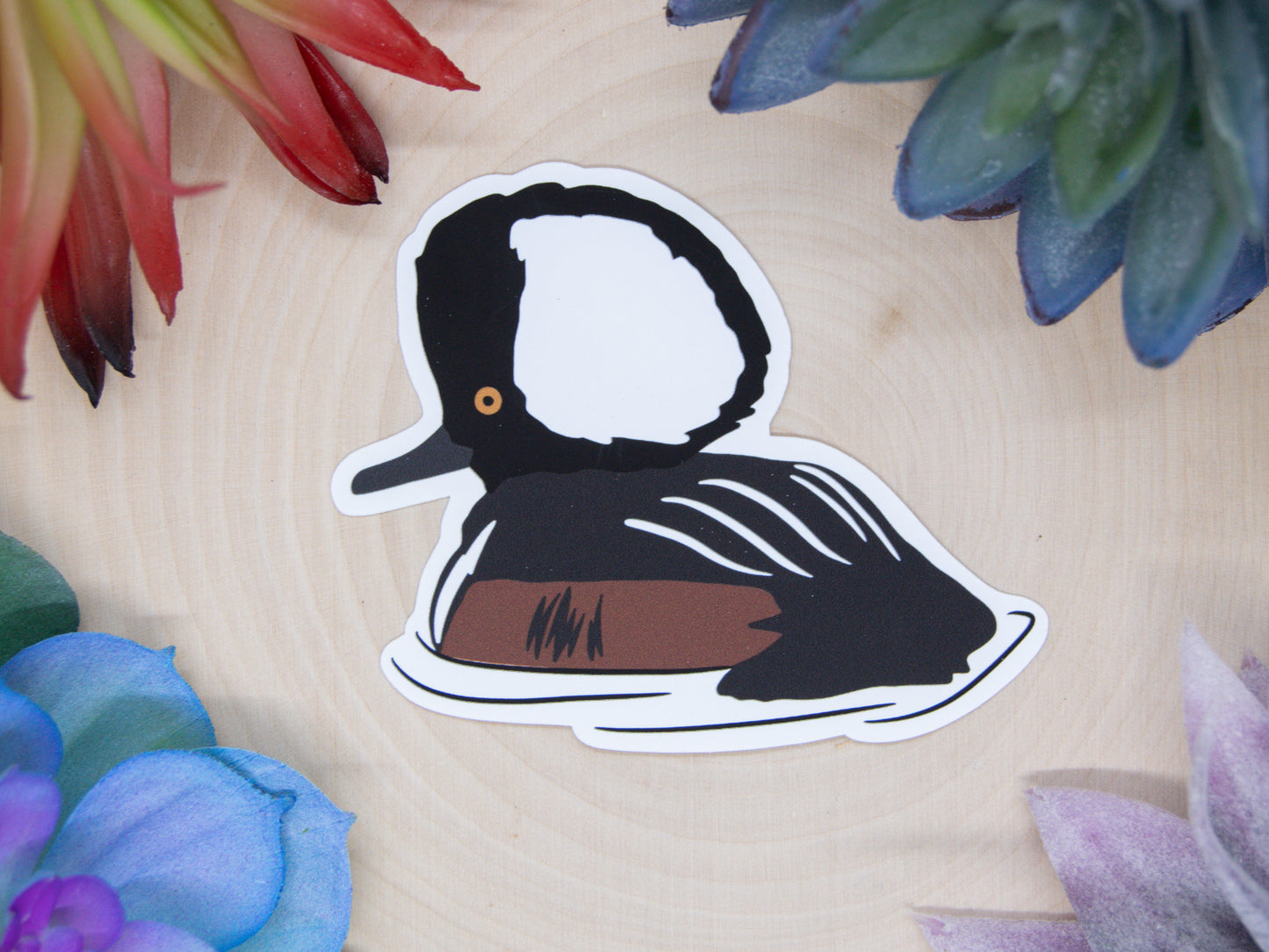 Hooded Merganser Sticker