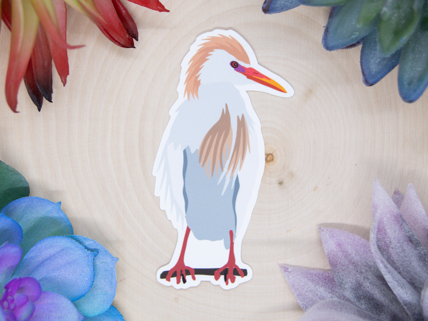 Cattle Egret Sticker