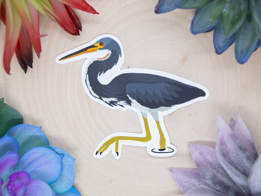 Tricolored Heron Sticker