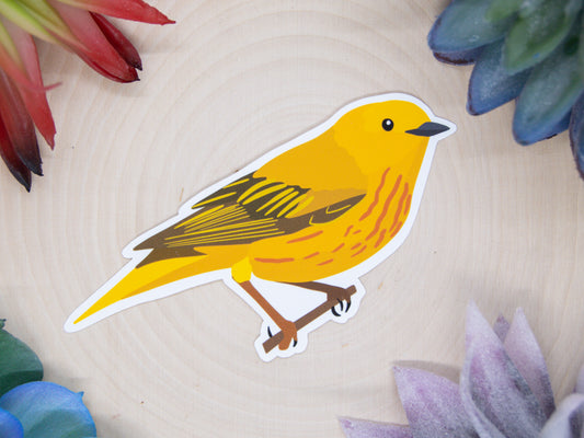 Yellow Warbler Sticker