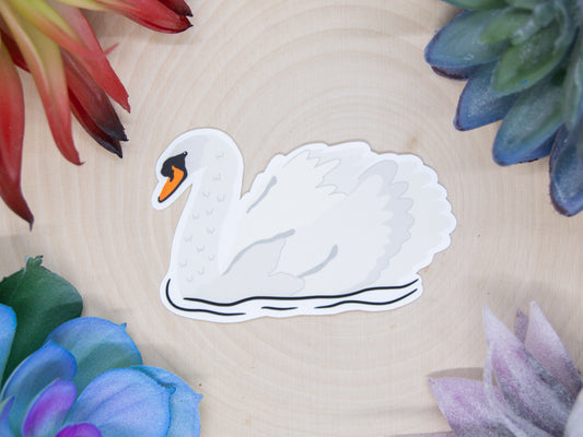 Mute Swan Sticker