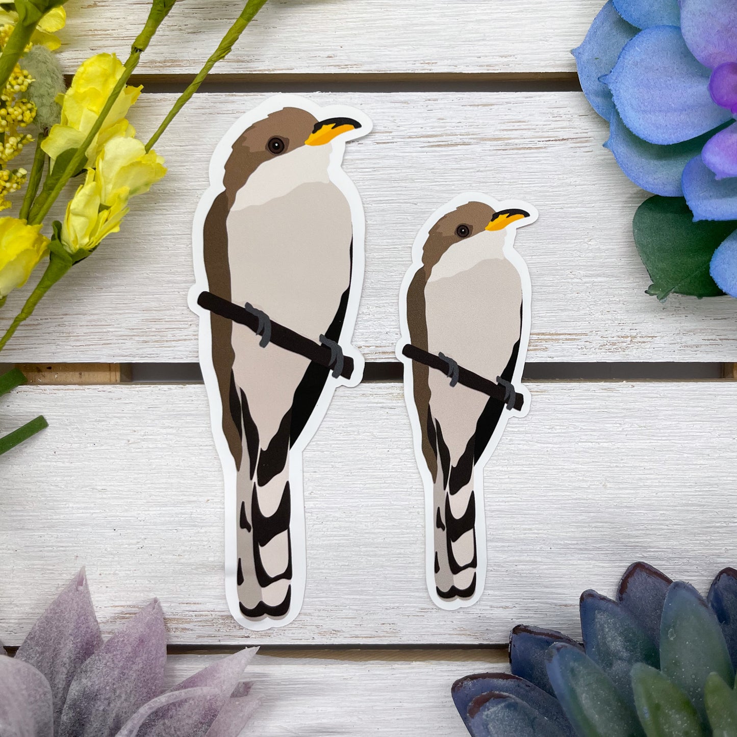 Yellow Billed Cuckoo Sticker