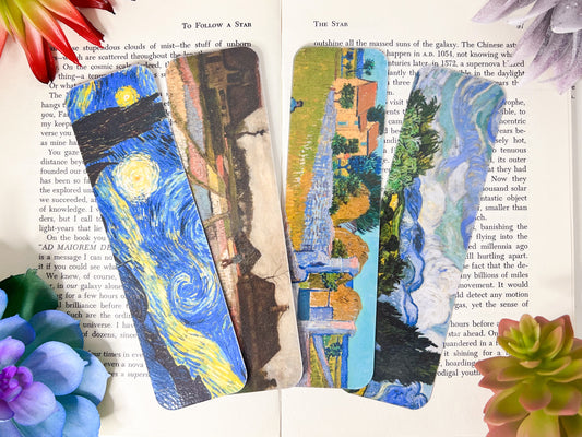 Van Gogh Bookmarks Set Of 4