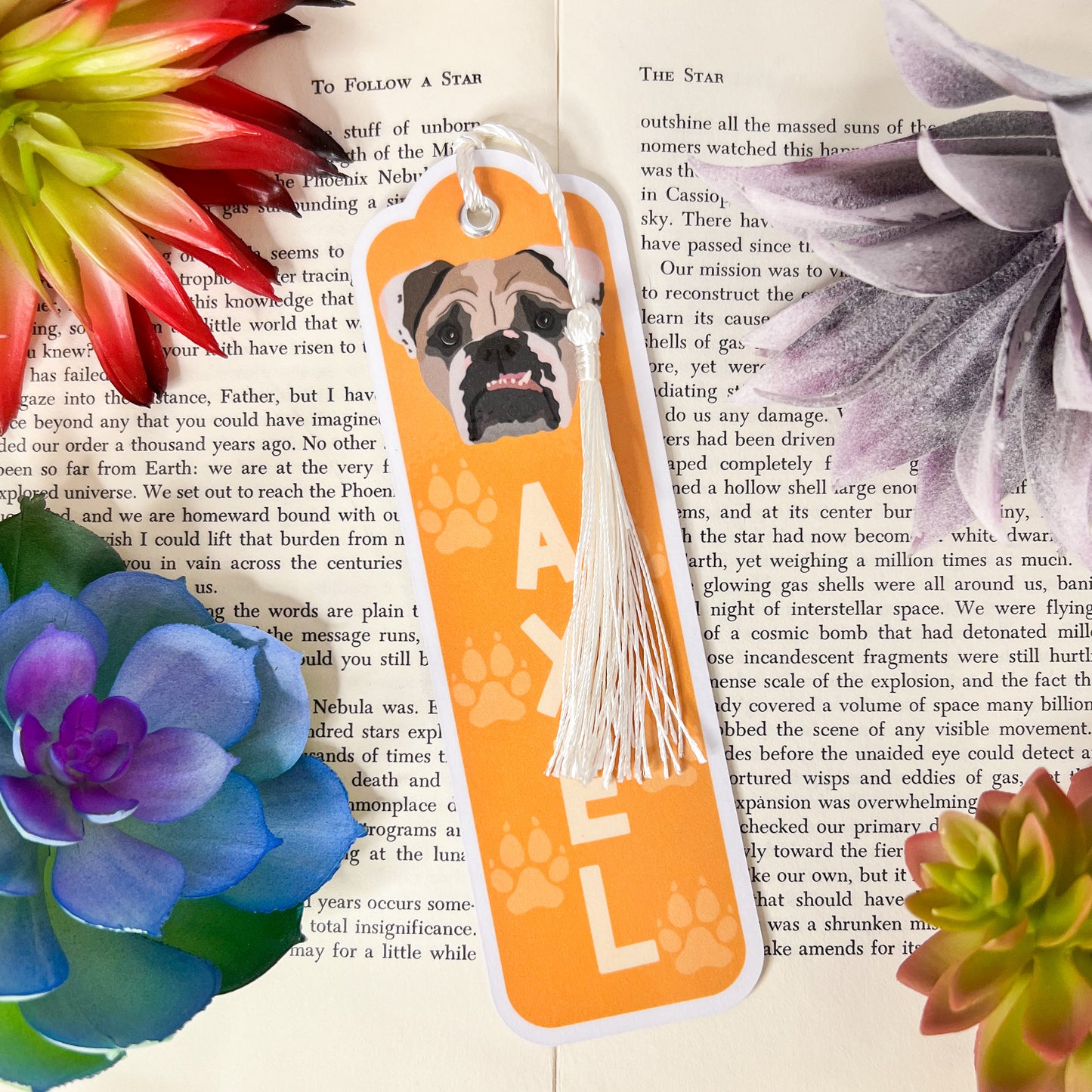 Custom Pet Bookmark