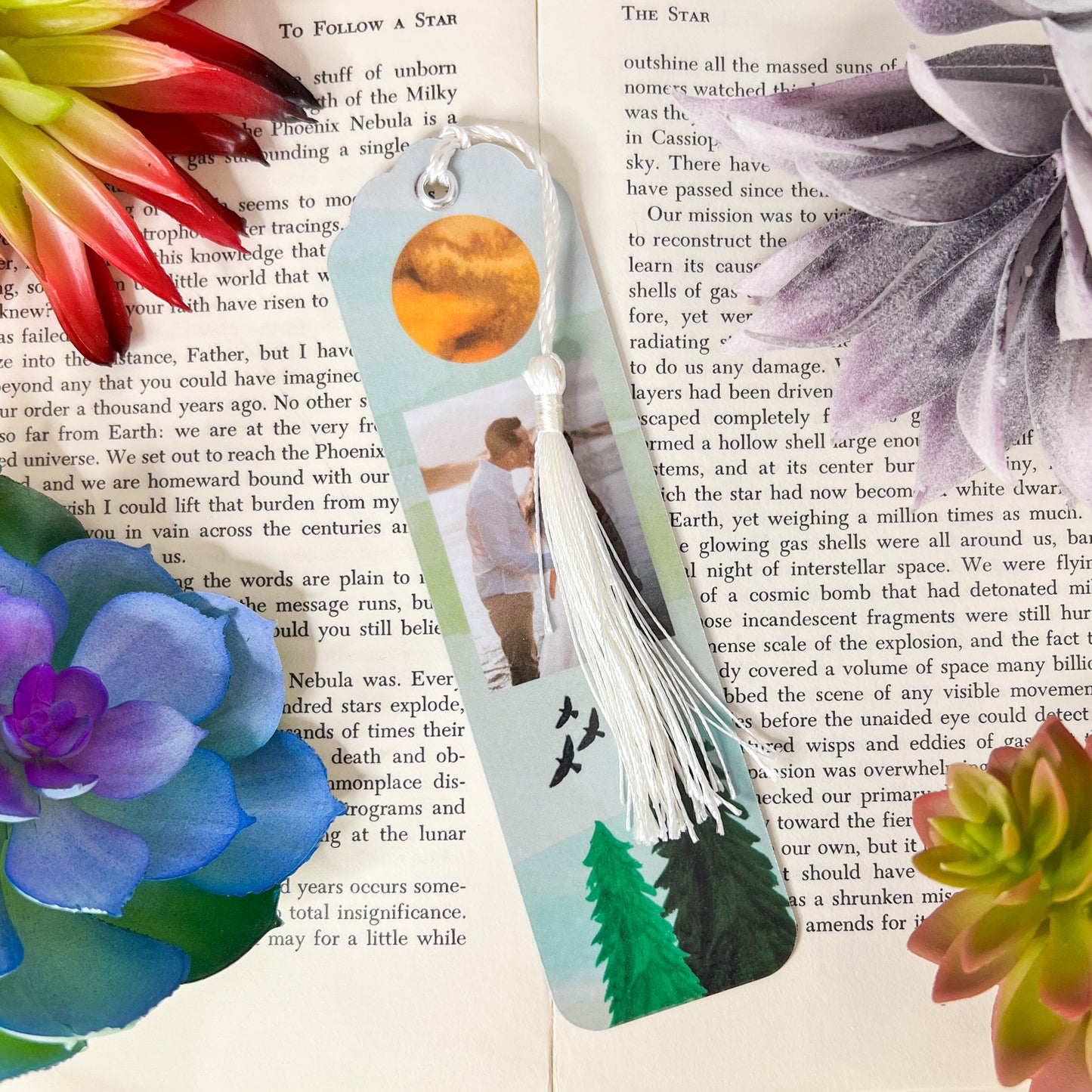 Photo Bookmarks Set Of 4