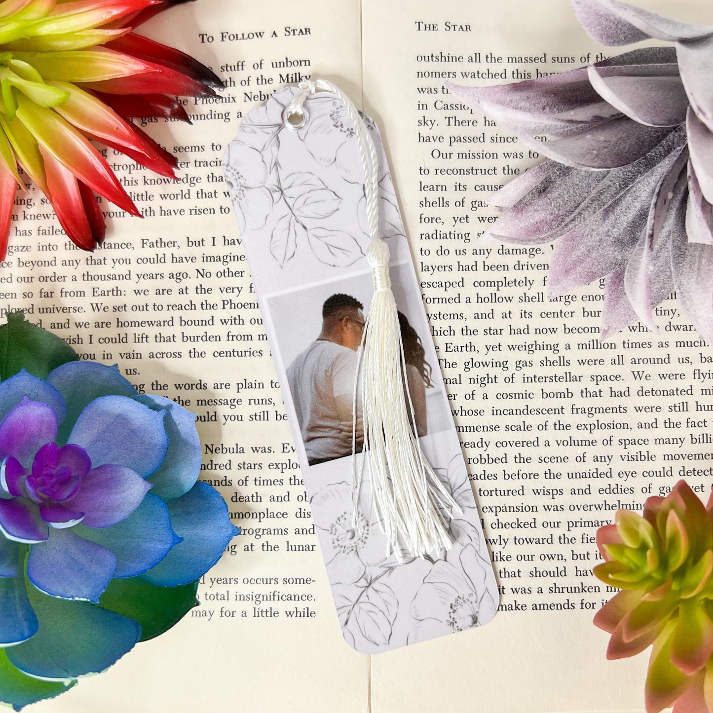 Photo Bookmarks Set Of 4