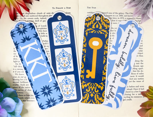 Kappa Kappa Gamma Bookmarks Set Of 4