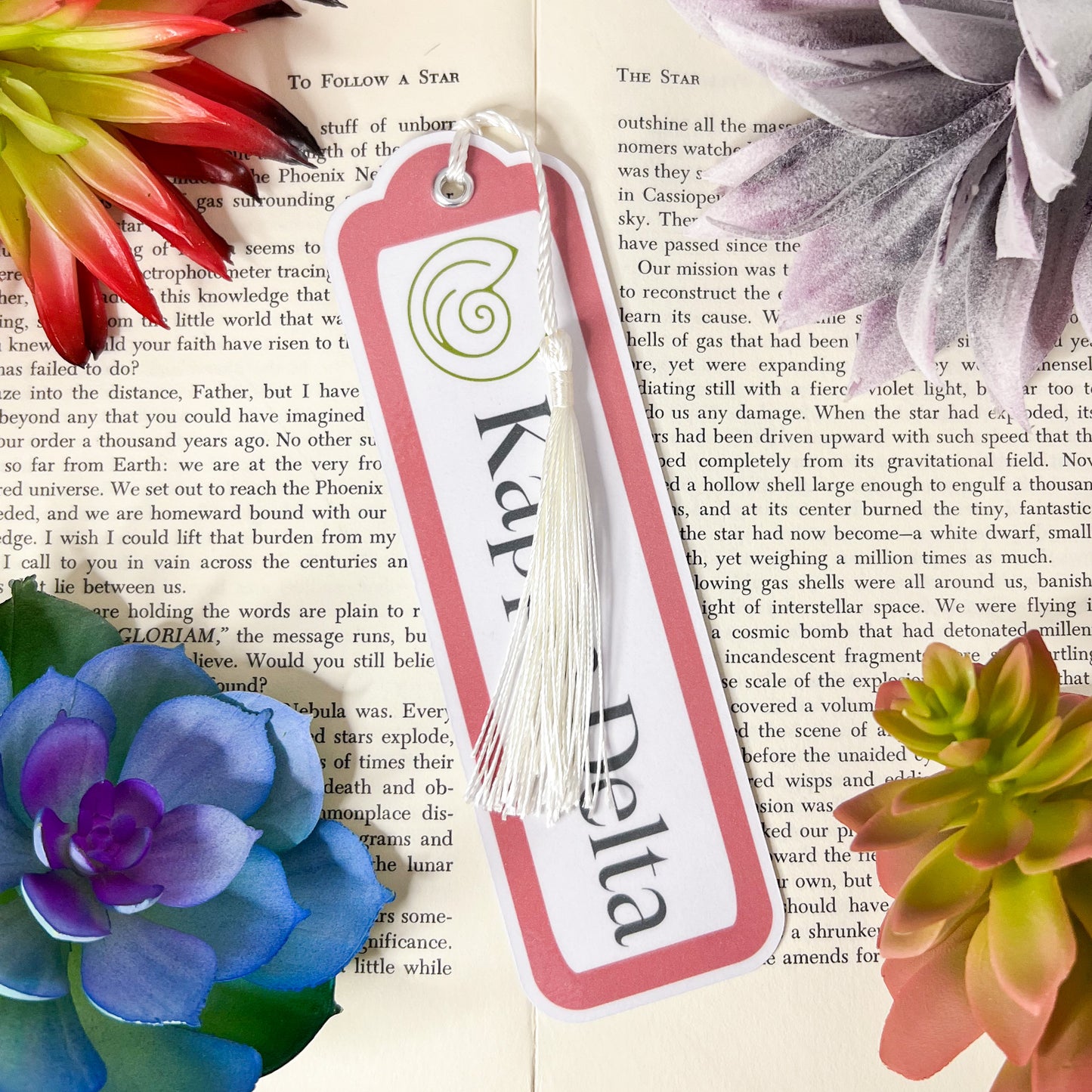 Kappa Delta Bookmarks Set Of 4