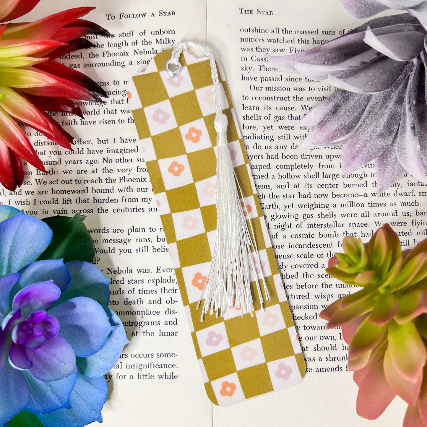 Boho Bookmarks Set Of 4