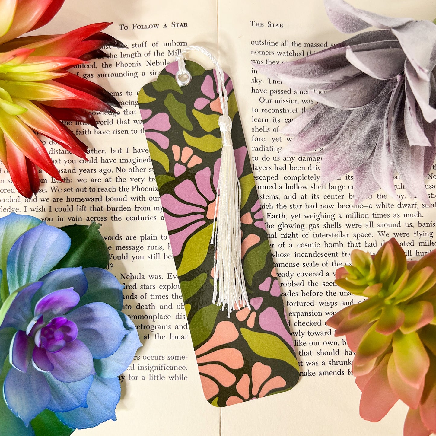 Boho Bookmarks Set Of 4