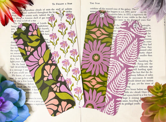 Boho Bookmarks Set Of 4