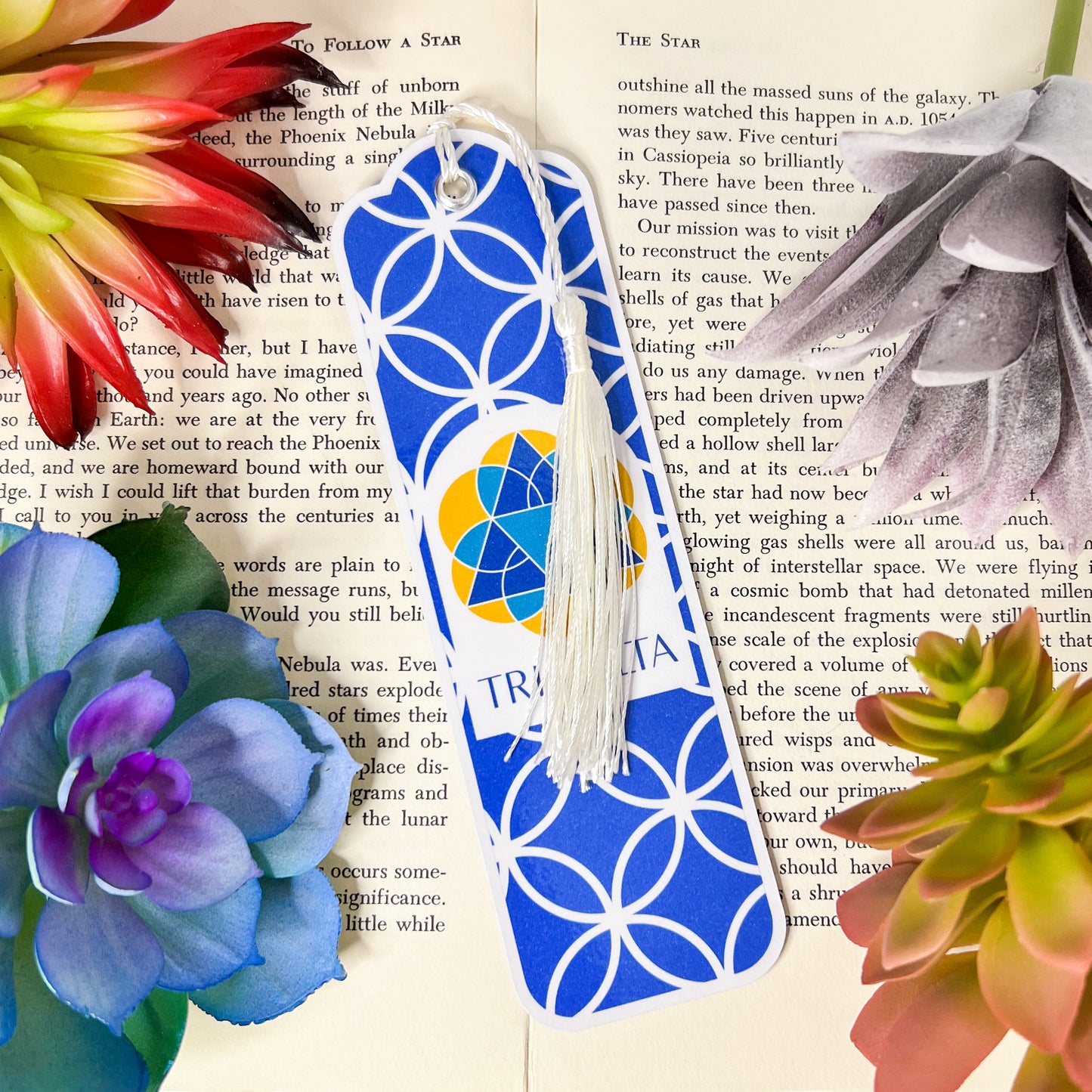 Tri Delta Bookmarks Set Of 4