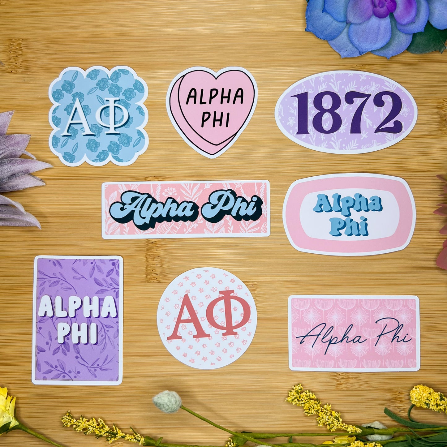 Alpha Phi Sticker Pack