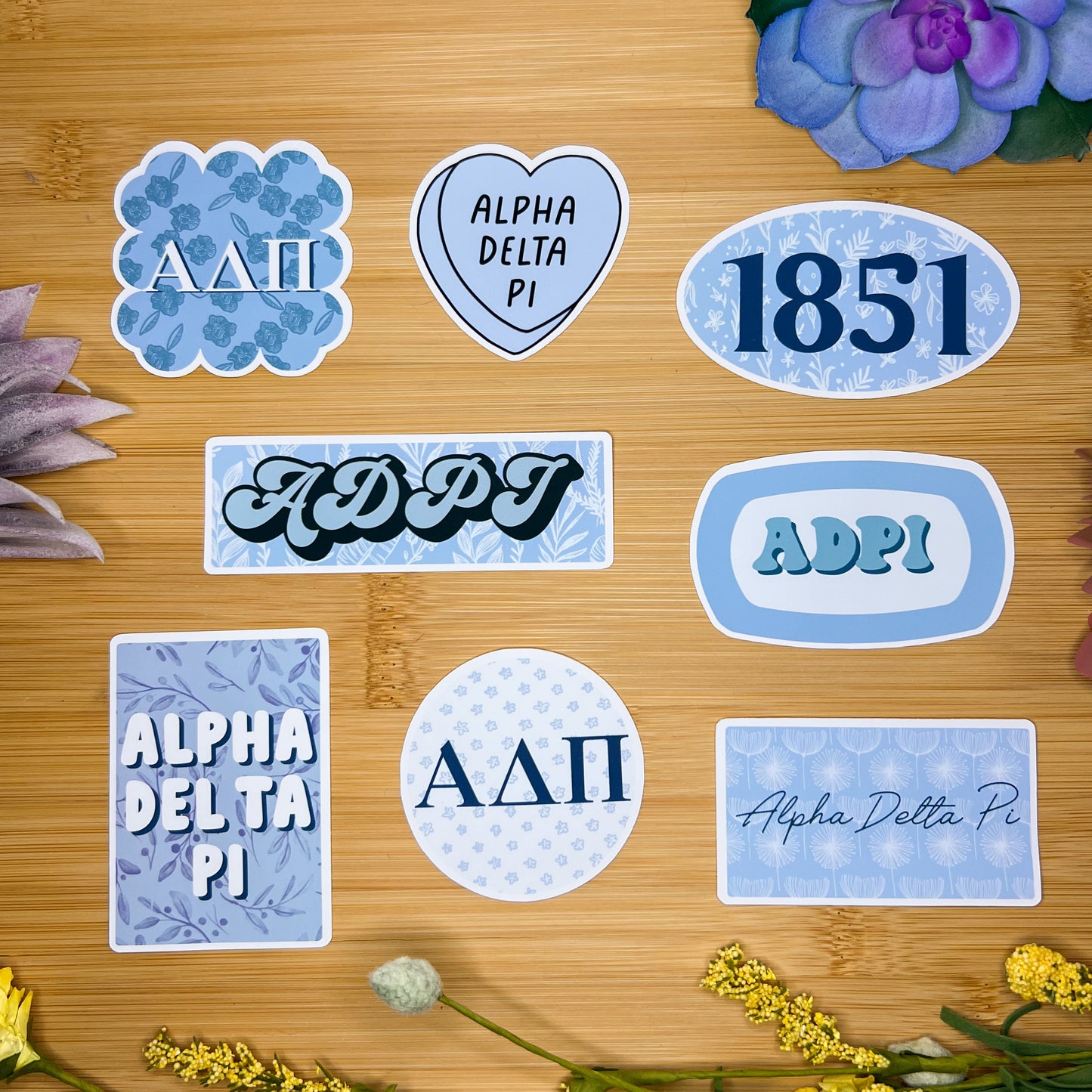 Alpha Delta Pi Sticker Pack