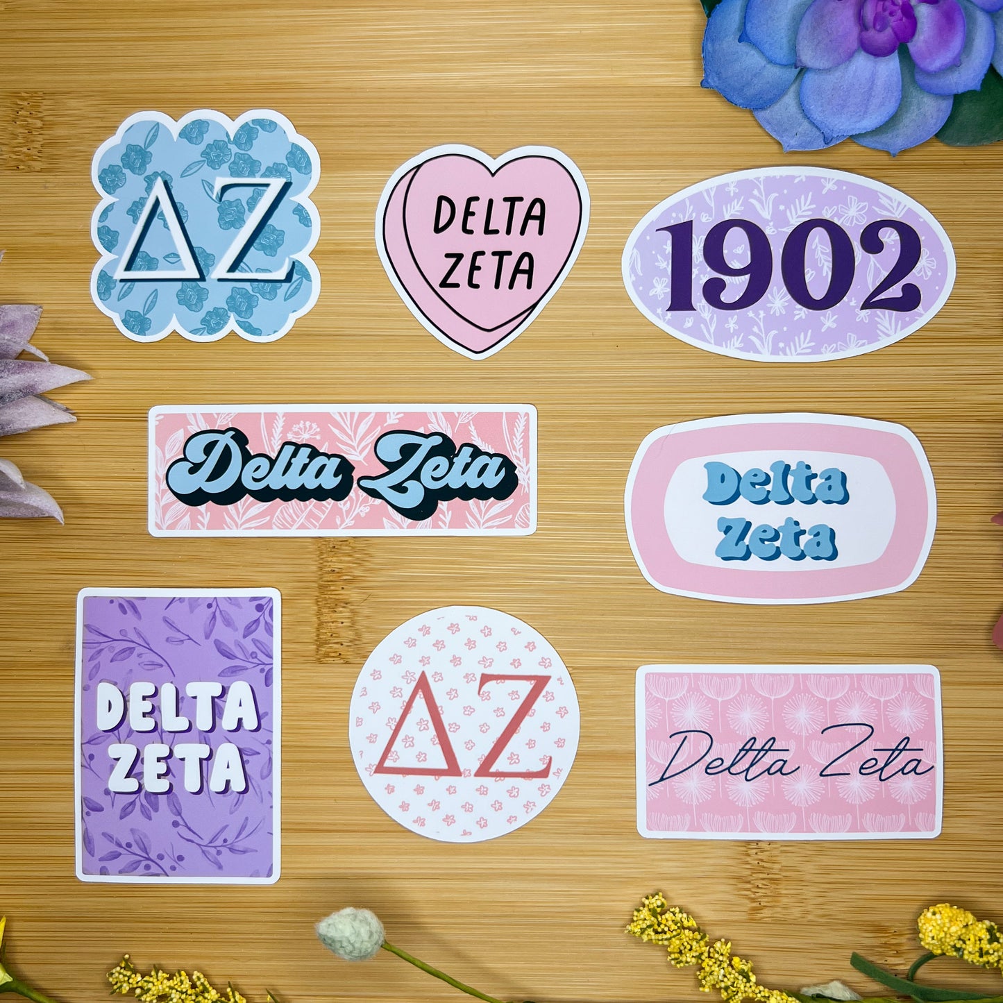 Delta Zeta Sticker Pack