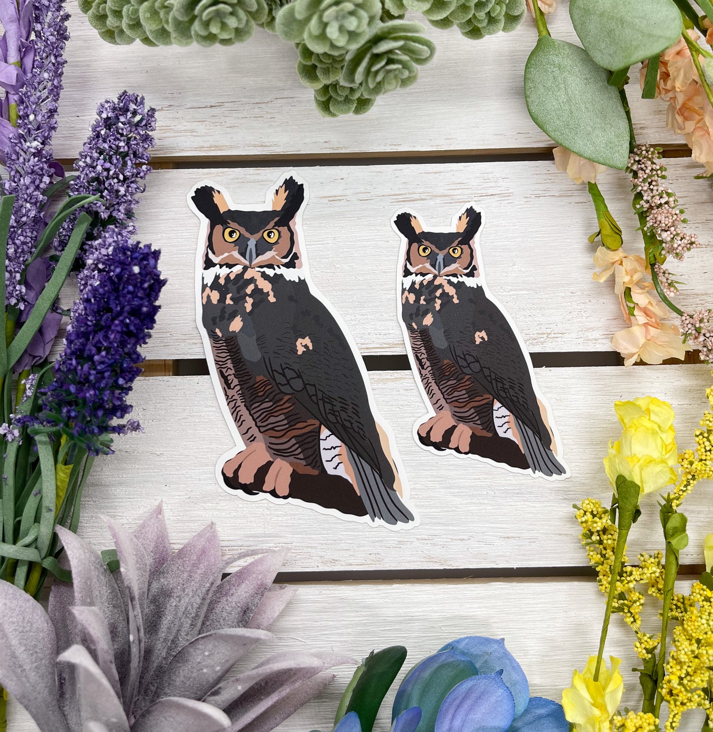 Great Horned Owl Sticker