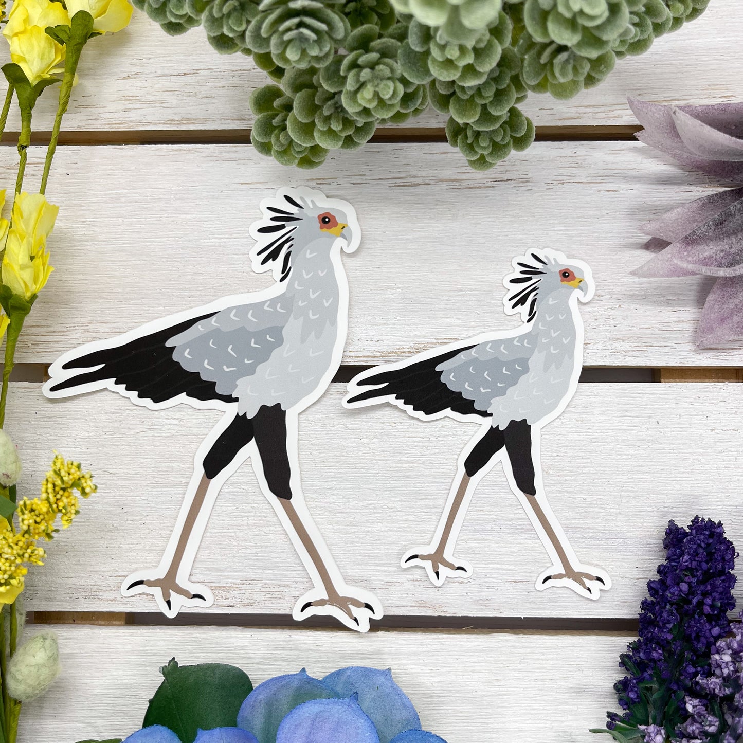 Secretary Bird Sticker