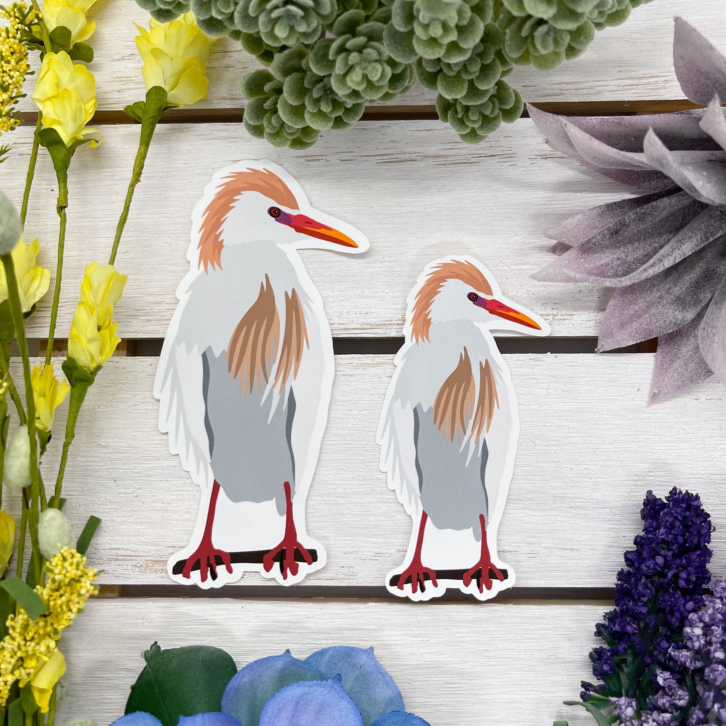 Cattle Egret Sticker