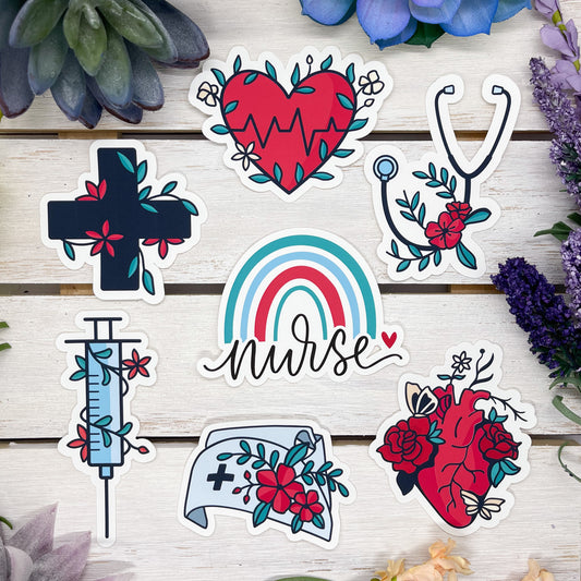 Nurse Sticker Pack