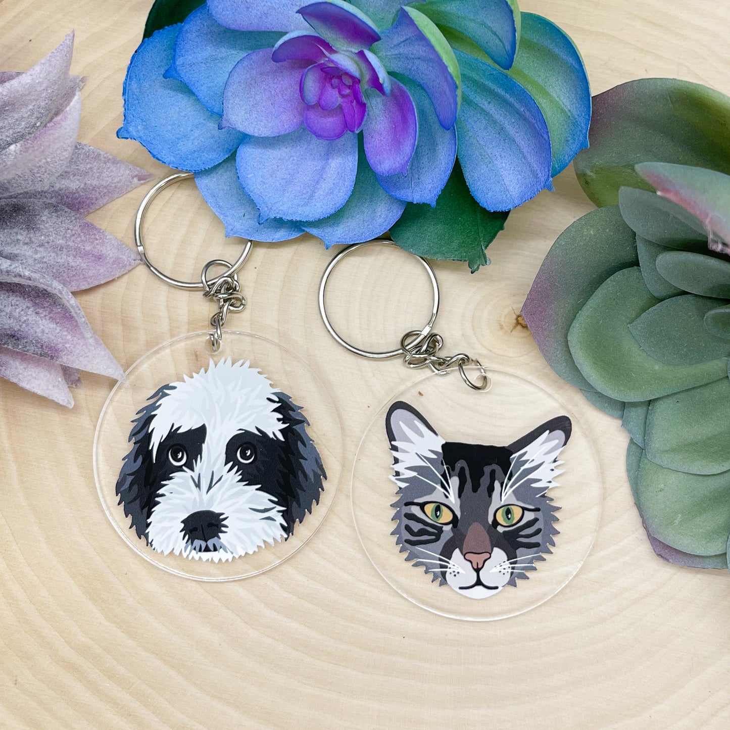 Custom Pet Keychain