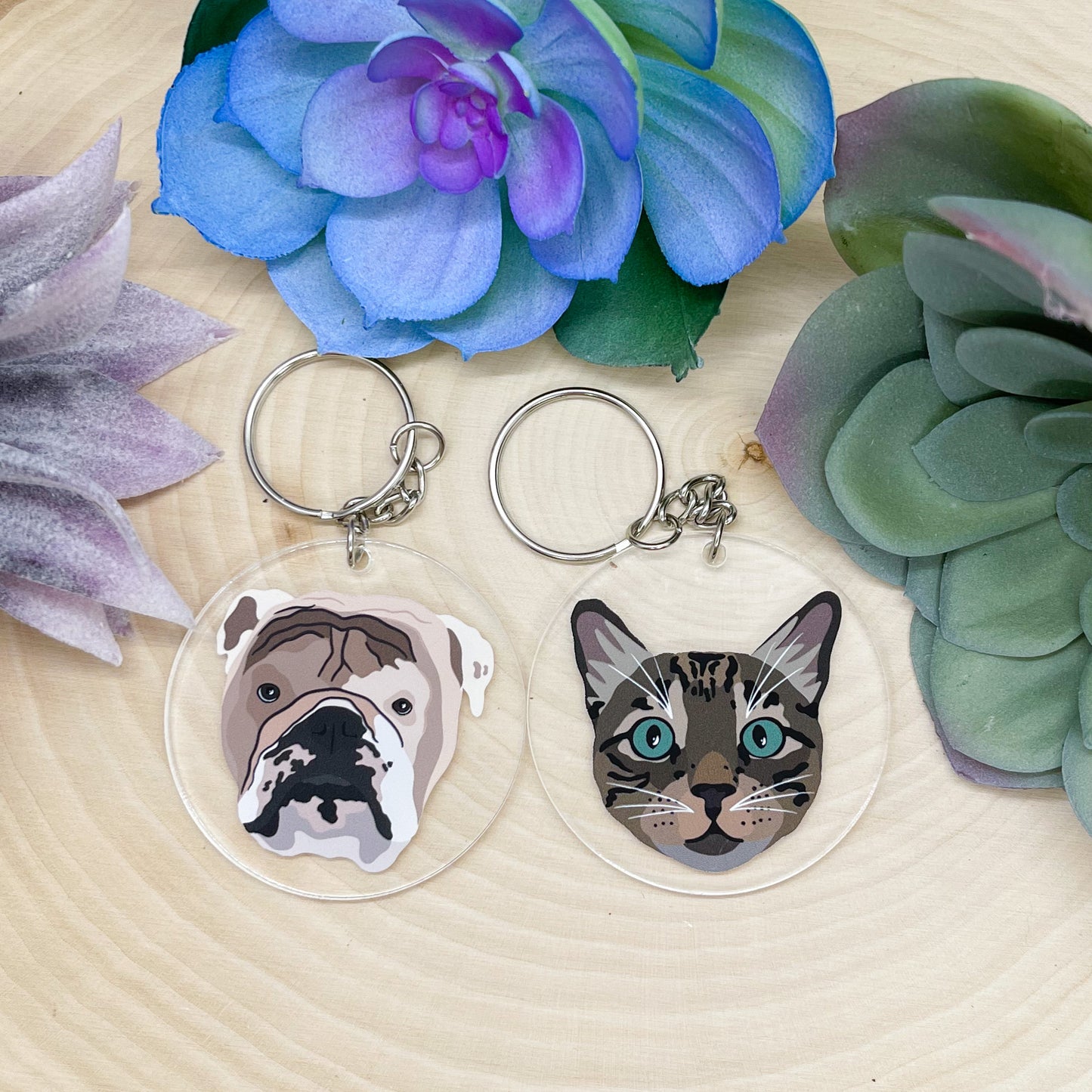 Custom Pet Keychain